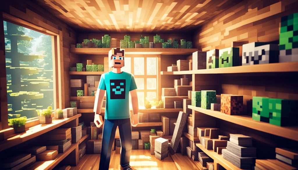 building bookshelves in Minecraft building bookshelves in Minecraft