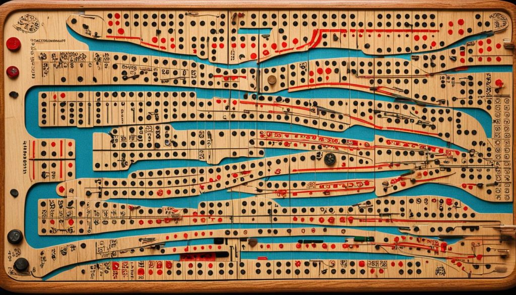 cribbage scoring board
