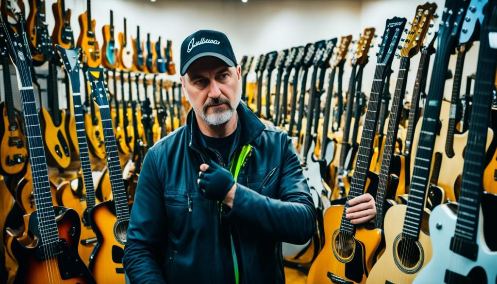 finding the right guitar