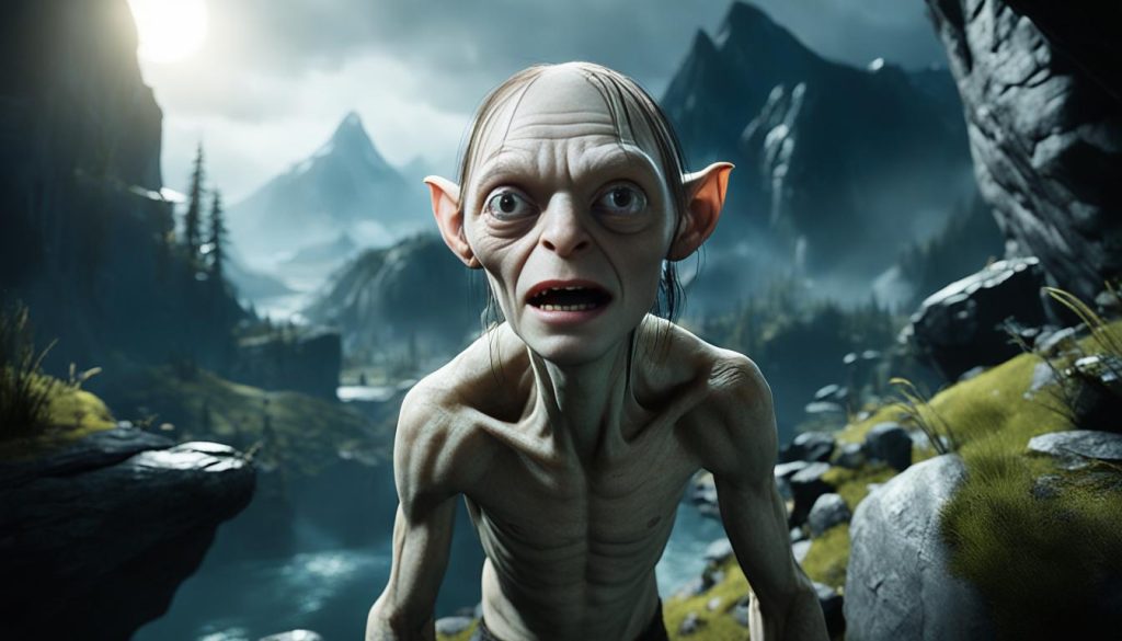 gollum game graphics review