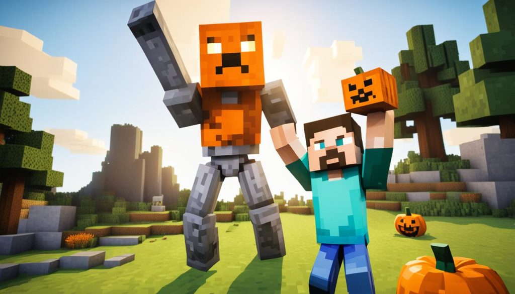 how to make golems with carved pumpkins how to make golems with carved pumpkins