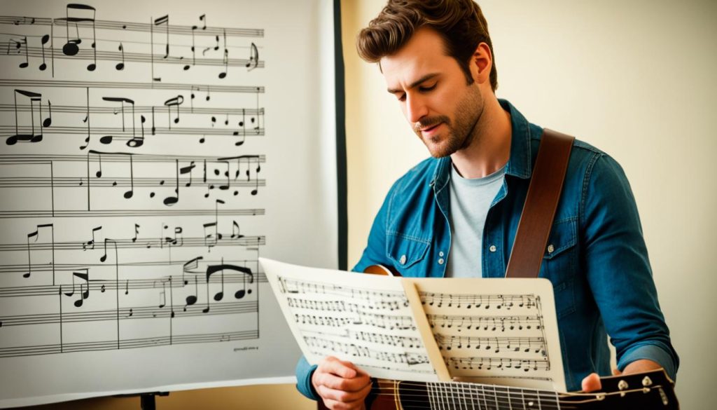 learning songs on guitar