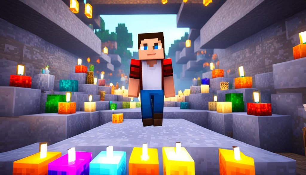 Candle Lighting Tutorial Minecraft Candle Lighting Tutorial Minecraft