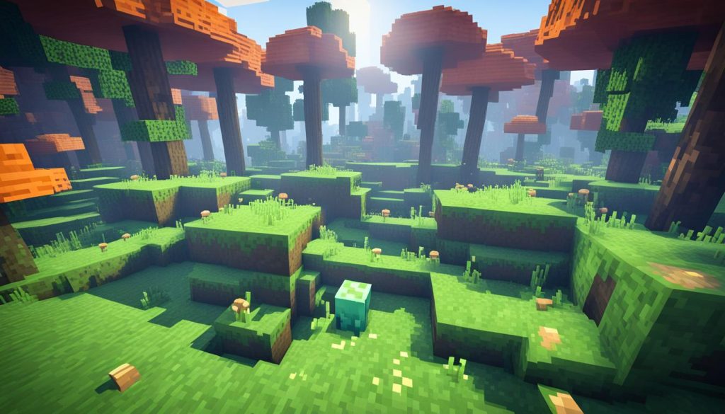 Minecraft Mushroom Growth