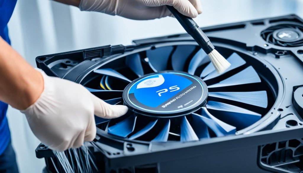 PS5 fan cleaning PS5 fan cleaning