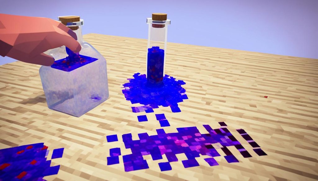 crafting purple dye in minecraft