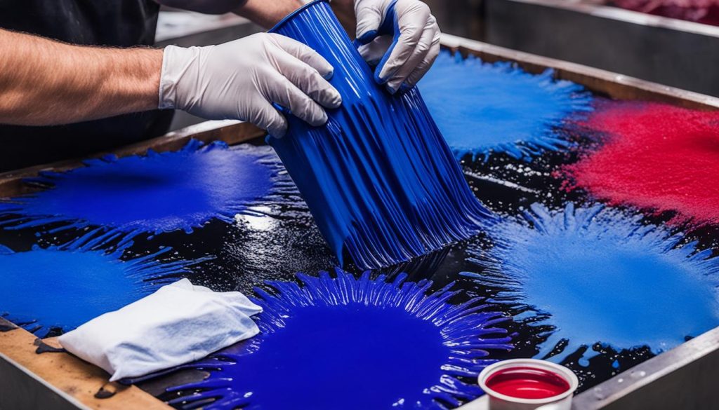 dyeing process for leather armor