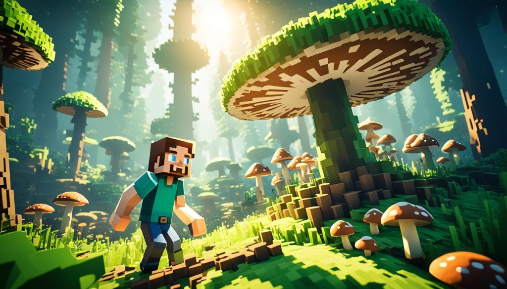growing fungi in minecraft