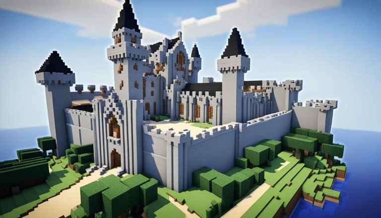 how to build a castle in minecraft