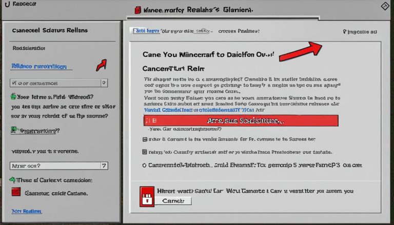 how to cancel minecraft realms