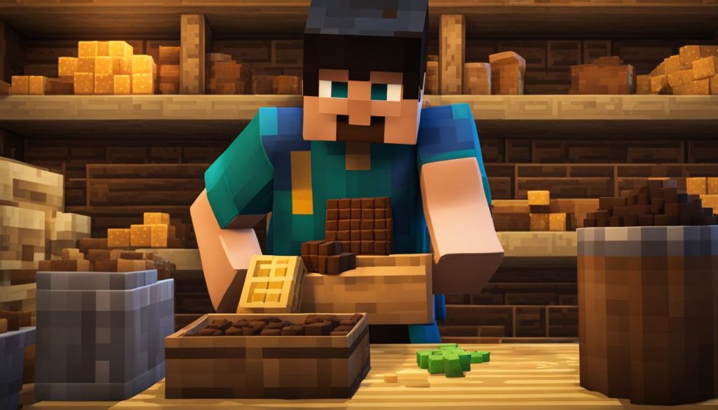 how to make a cookie jar in minecraft