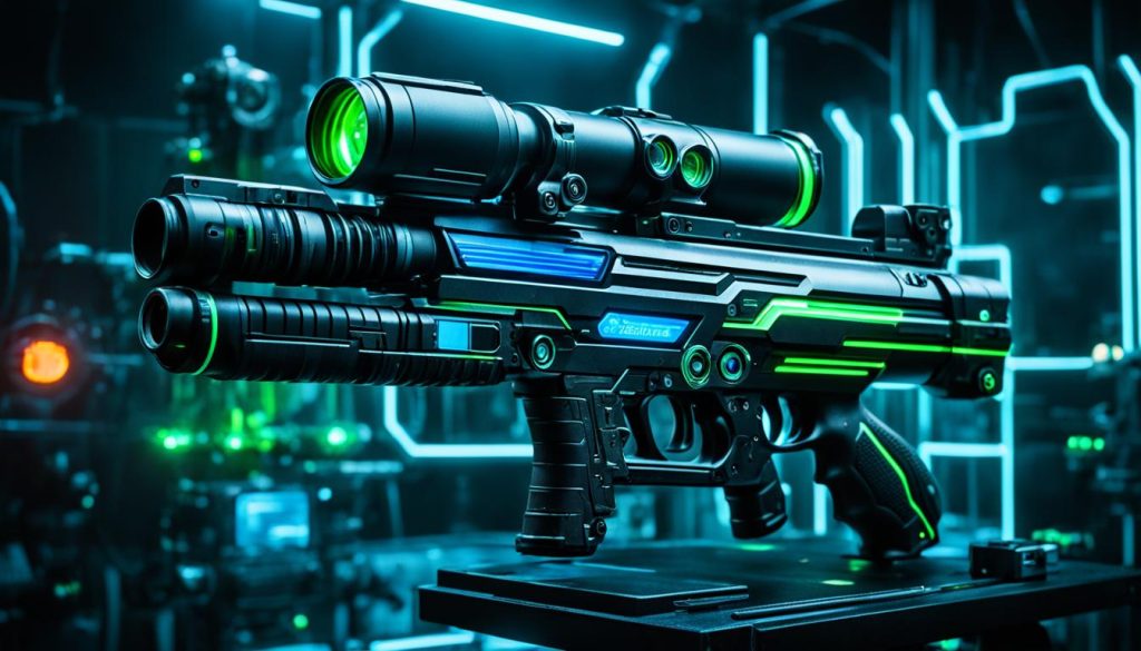 laser tag equipment