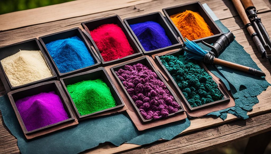 materials to dye leather armor in minecraft