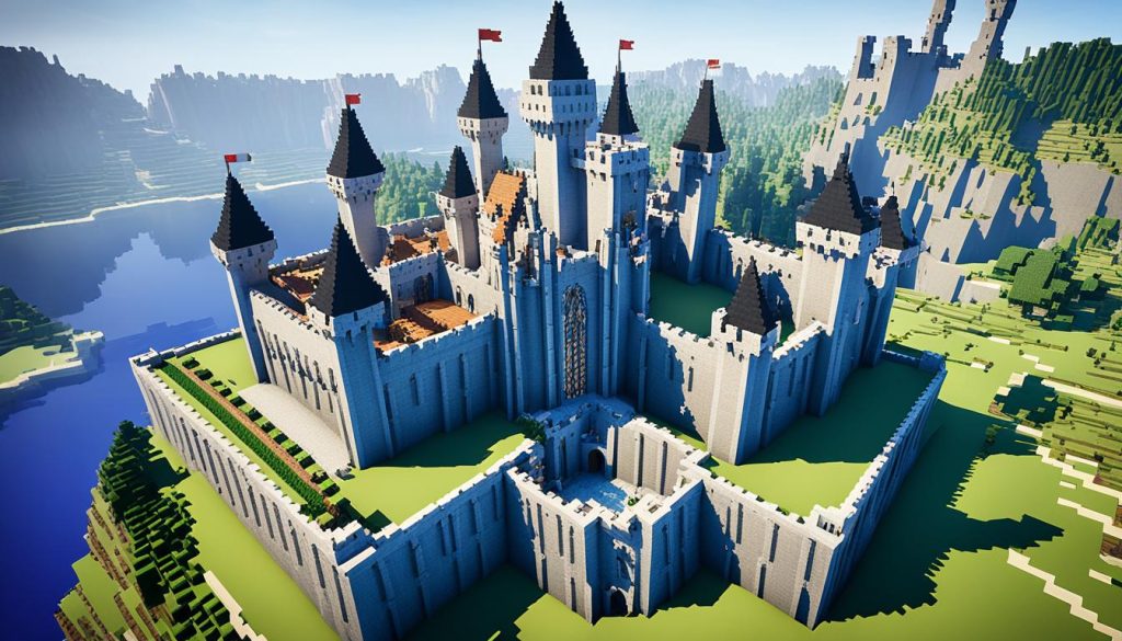 medieval castle design in minecraft medieval castle design in minecraft