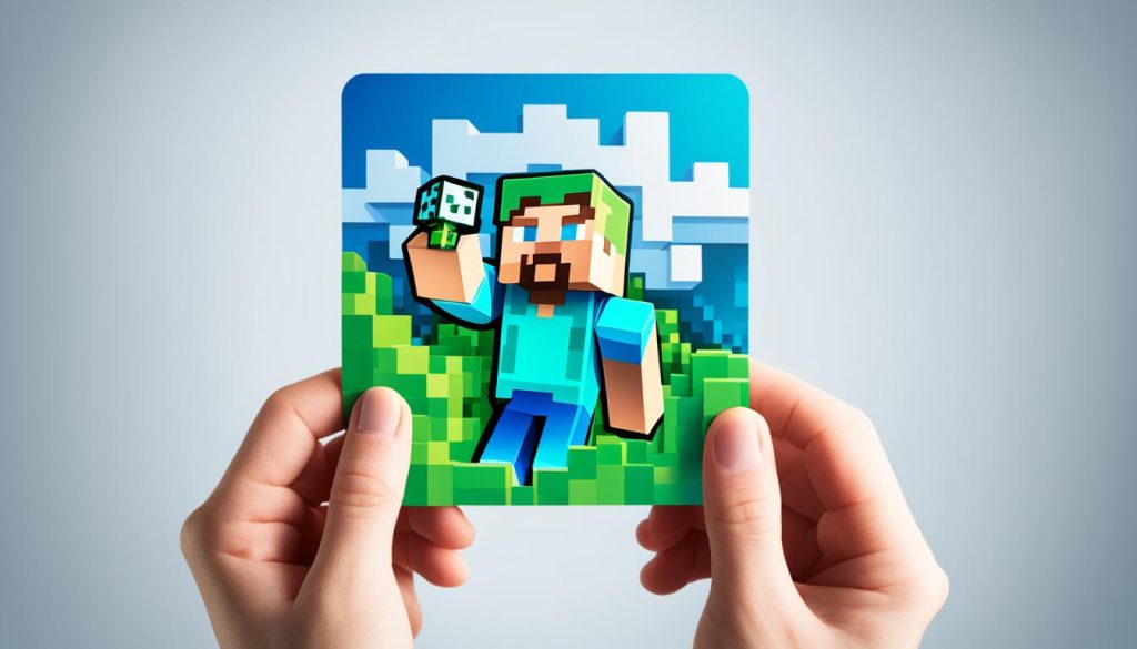 minecraft gift cards