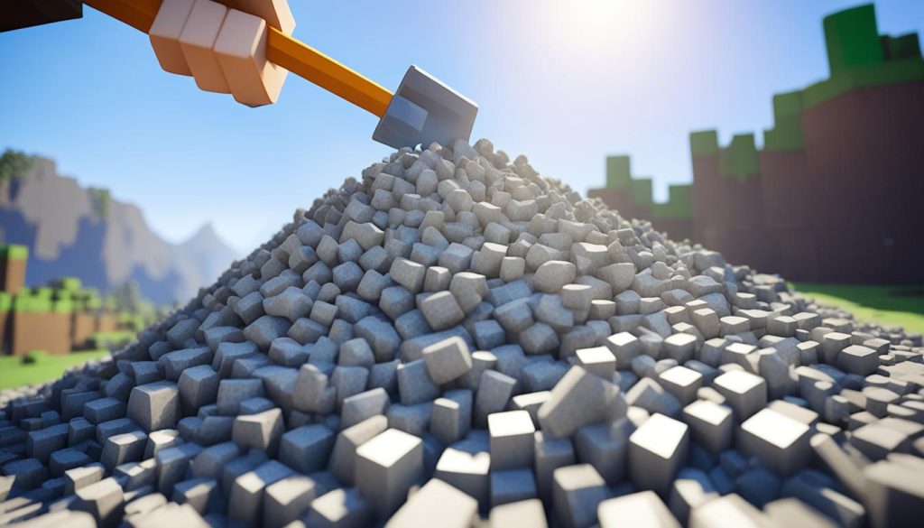 minecraft gravel for flint