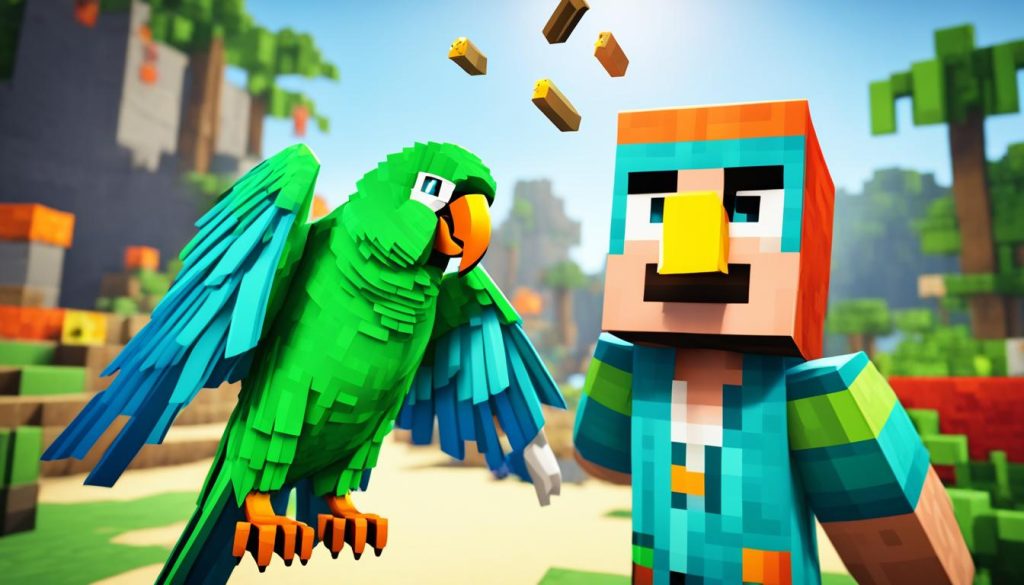 parrot on shoulder parrot on shoulder