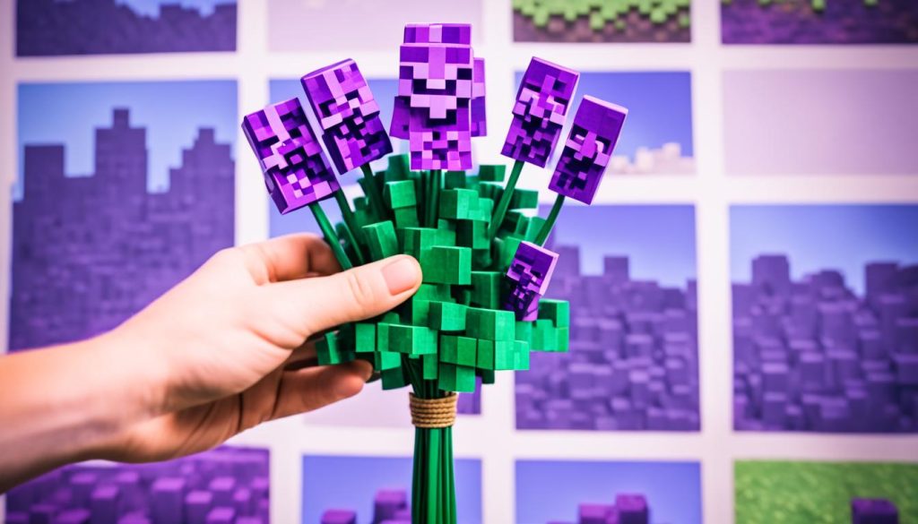 purple dye in creative mode minecraft