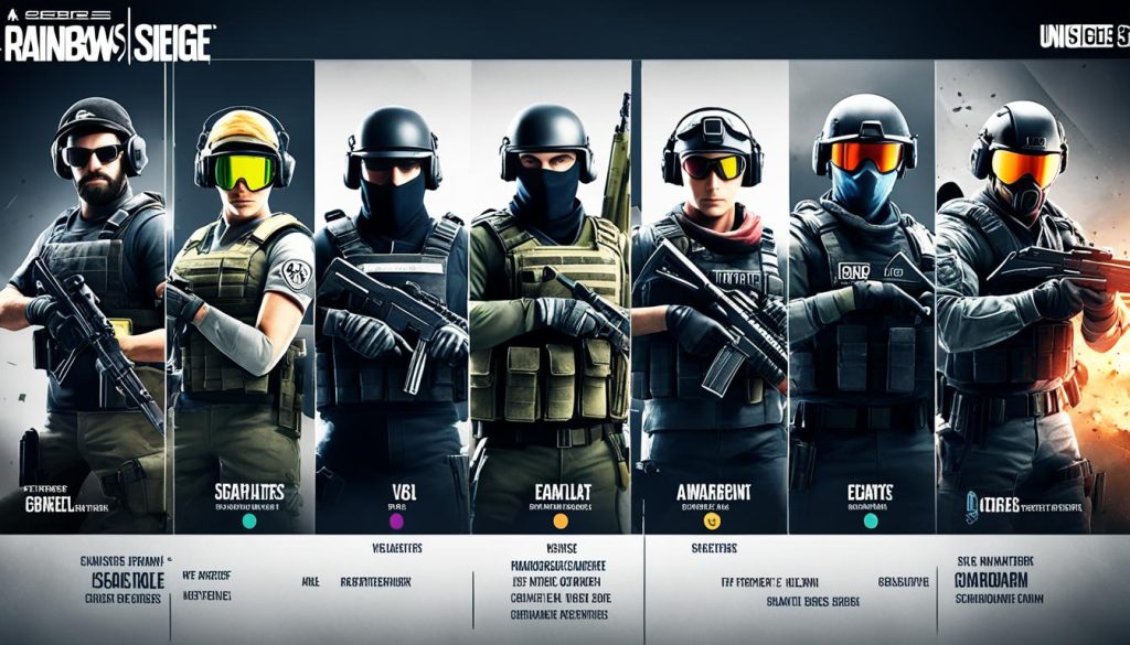 rainbow six siege operators selection rainbow six siege operators selection