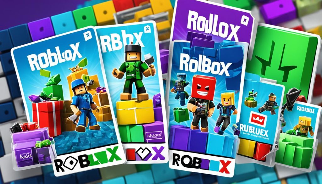 Roblox Robux packages