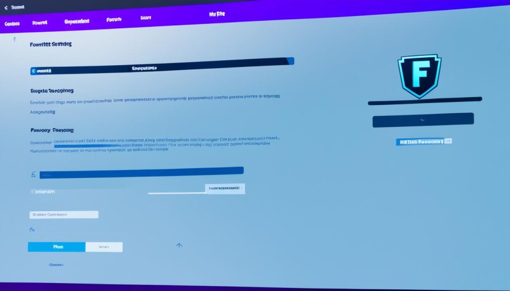 fortnite account settings fortnite account settings