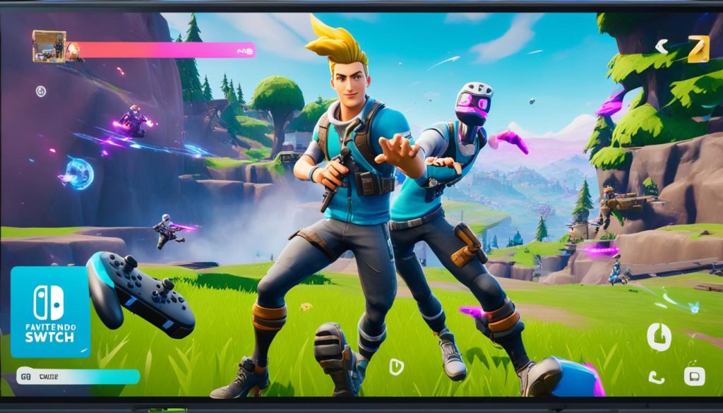 how to play split screen fortnite switch
