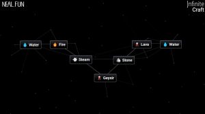 Create Geysir in Infinite Craft