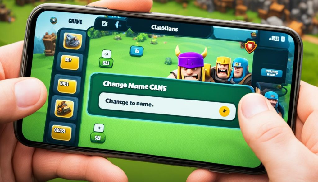 how to change name in coc 2nd time how to change name in coc 2nd time