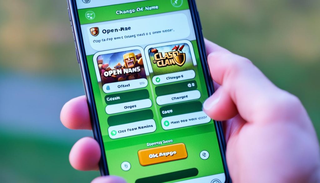 step by step coc name change step by step coc name change