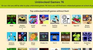 What Does “Unblocked 76” Mean