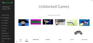 14. Unblocked Games 333