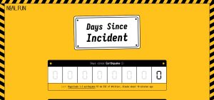Days Since Incident