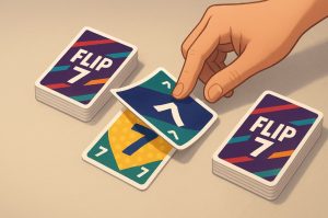 Step 2: Flip your first card