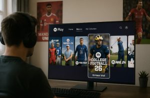 What is the EA Play 10-Hour Trial for CFB 26