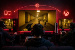 Playing with PC and Xbox users